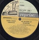 BURNT WEENY SANDWICH LP UK REPRISE 1970