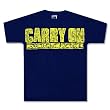 CARRY ON - Roll With The Punches - Blue T-shirt - size