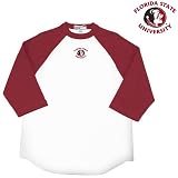 Antigua Florida St. Seminoles Youth Embroidered Raglan T-Shirt