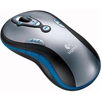 Buy Logitech 931176-0403 Logitech MediaPlay Cordless Mouse- Blue