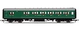 Hornby R4341B 00 Gauge SR Maunsell 3rd Classcomposite Brake High Window B Passenger Rolling Stock Coach