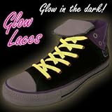 glow in the dark shoe laces pink
