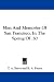 Search : Men And Memories Of San Francisco, In The Spring Of .50