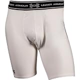 UNDER ARMOUR 1000025 HeatGear Ventilated Compression Short Weiß 100 - XL