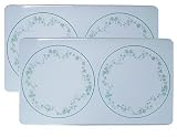 Corelle Coordinates Callaway Economy Rectangular Burner Covers, Set of 2