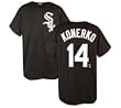 Paul Konerko T-Shirt - Chicago White Sox #14 Paul Konerko Name and Number S/S Black Tee