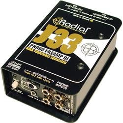Radial J33 RIAA Turntable Preamp Direct Box
