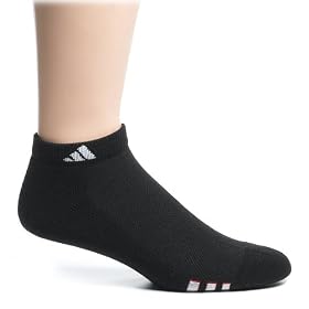 adidas Men's Sport Performance ClimaLite Cushion Low Cut Sock, 2 Pack