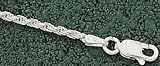 1.5 MM Sterling Silver 20 inch Rope Chain