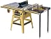 Powermatic 1791270K Model 64 Artisan 10-Inch Left Tilt 1-1/2 Horsepower Contractor Saw with 30-Inch Accu-Fence, Router Lift, 2 Cast Extension Wings, Table Board, and Legs, 115/230-Volt 1 Phase