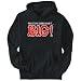 Hoodie Mens Black 