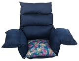 Duro-Med Comfort Pillow Cushion with Incontinent Seat, Navy