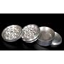 NEW Space Metal Tobacco Herb Grinder w/ Pollen Case 4 Parts