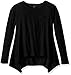 Derek Heart Girls' Big Long Sleeve Scoop