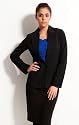 Ichi TOTT Schwarzer Boyfried-Blazer