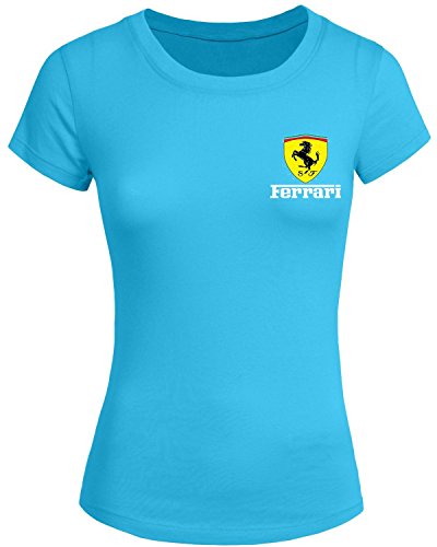 Ferrari For 2016 Womens Printed Short Sleeve tops t shirts