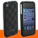 [iPhone4��p] (*)speck���n�[�h�V�F�� �ی�P�[�X(�_�[�P�X�g�^�[�^���v���b�h�E�u���b�N/�O���[)[�`�F�b�N�E��]SPK-FITTED-IP4-DTP