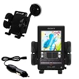 Review Gomadic  / Sony Clie T400 Flexible Auto Windshield Holder with Car Charger - Uses Gomadic TipExchange
