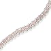 18 Kt White and Rose Gold Diamond Bracelet