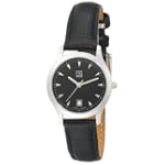 ESQ by Movado Women's Folio Ion Plated Black Dial Leather Strap Watch #07100770 $125.00