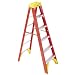Werner 6206 300-Pound Duty Rating Type IA Fiberglass Stepladder, 6-Foot