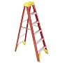 Werner 6204 4-Foot 300-Pound Duty Rating Fiberglass Stepladder