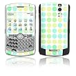 Dots Mint Design Protective Skin Decal Sticker for Blackberry Curve 8300/ 8310/ 8320 Cell Phones
