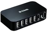 D-Link DUB-H7 (USB2.0) HUB 7xUSB +cav...