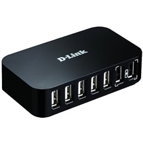 D-Link - DUB-H7 - Hub 7 ports USB 2.0 - pour PC et Mac