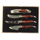 Laguiole 4-Piece Wine and Cheese Set