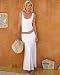 Spiegel Signature Washed Linen Collection: Long Bias-Cut Dress
