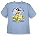 Search : Wonder Woman Star Of Paradise Island Youth S/S T-shirt in Light Blue by DC Comics