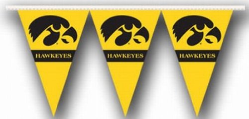 Iowa Hawkeyes NCAA 25Ft String Of 6