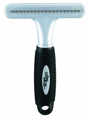 Conair Canine FX Medium Tooth Undercoat Rake 3/4-inch, Dog Professional Grooming, Silver/Black