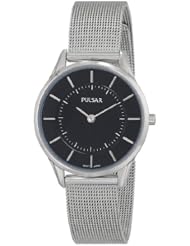 Pulsar Womens PTA501X Analog Display Japanese Quartz Silver Watch