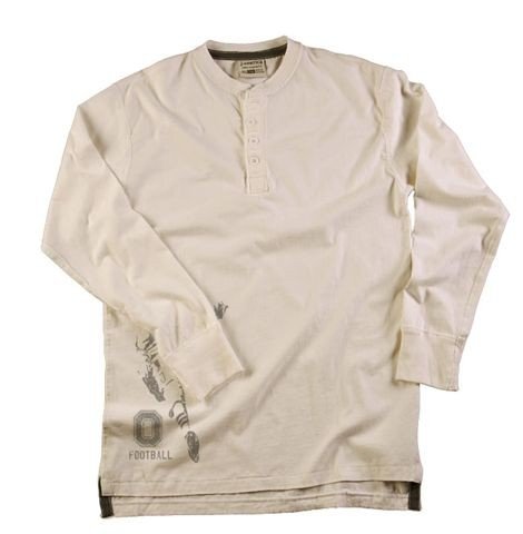 Ohio State University Buckeyes Men's Vintage Style Long Sleeve Shirt