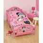 Parure de lit b�b� housse de couette + taie MINNIE MOUSE Disney