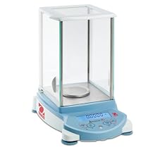 Ohaus Adventurer Pro Electronic Balance, with Frameless Square Draftshield, 65g Capacity, 0.1mg Readability