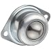 2 Holes Flange Ball Transfer Unit pack of 10 Mounted Bearings