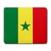 Senegal Flag Mouse Pad