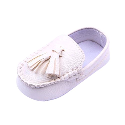 Weixinbuy Toddler Baby's Faux Leather Loafers Soft Flat Boat Shoe