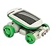 Pixnor 6-in-1 DIY Science Educational Solar Energy Robot Toys Kit Plane Windmill Airboat Car (Green)