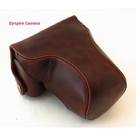 Eynpire Leather Case for Panasonic Lumix GF-2 Camera Long Lens