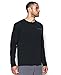 Under Armour Men's Charged Cotton Long Sleeve T-Shirt, Black (001), X-Large