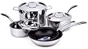 16 Piece Professional Gourmet Tri-ply Cookware Set