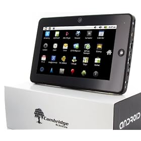 16GB Android 3.0 (HONEYCOMB) Cambridge Sciences G7-III 7inch Tablet PC. CAPACITIVE Touchscreen. Flash 11.1 (for BBC iPlayer, Youtube...etc.). Camera, HD Movies, Kindle eBook reader, UK Android Market + Skype FREE Video calls + FREE CAR CHARGER.