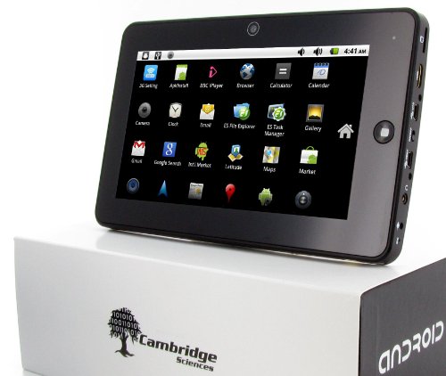 16GB Android 3.0 (HONEYCOMB) Cambridge Sciences 
