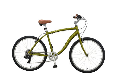 K2 Bikes Glacier Ridge Comfort Bike (Forest Green, 15/Small)