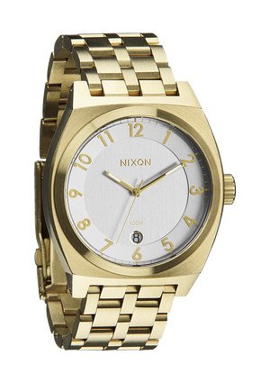 Nixon Monopoly Watch Champagne Gold/Silver, One Size