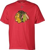 Chicago Blackhawks Red Adam Burish #37 Player Tee